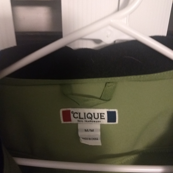 Clique jacket. Stylish Dusty green with zipper. - Picture 6 of 8